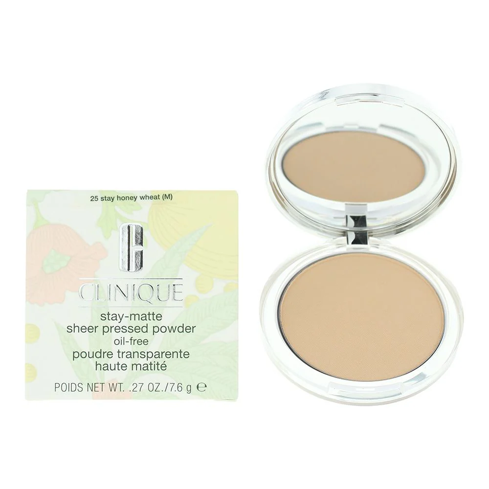 Clinique Stay-Matte Sheer Stay Honey Wheat Pressed Powder 7.6g For Women