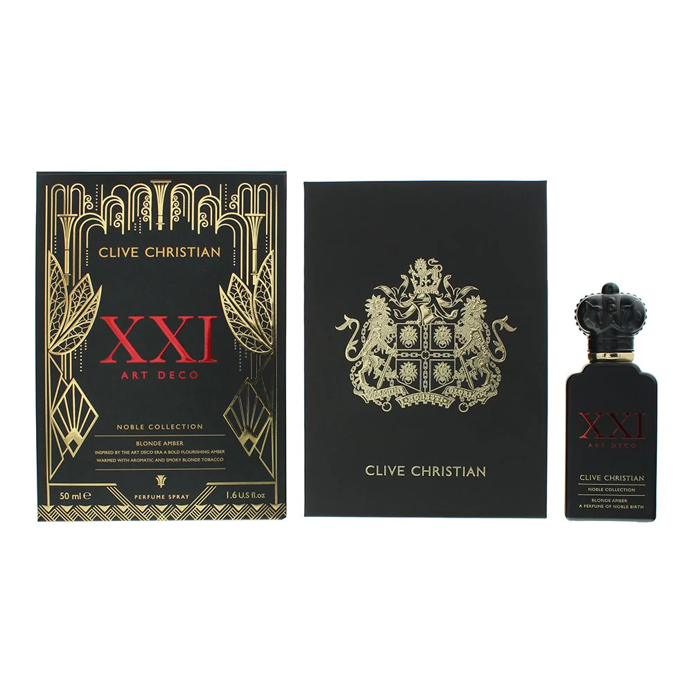 Clive Christian Noble Collection XXI Art Deco Blonde Amber Parfum 50ml Spray