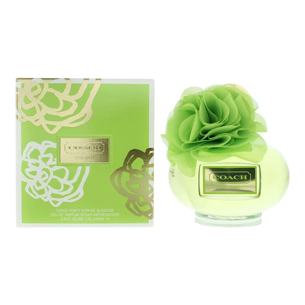 Coach Poppy Citrine Blossom Eau De Parfum 100ml Women Spray