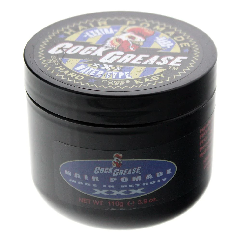 Cock Grease Extra Hard Water Type Hair Pomade 110g Unisex