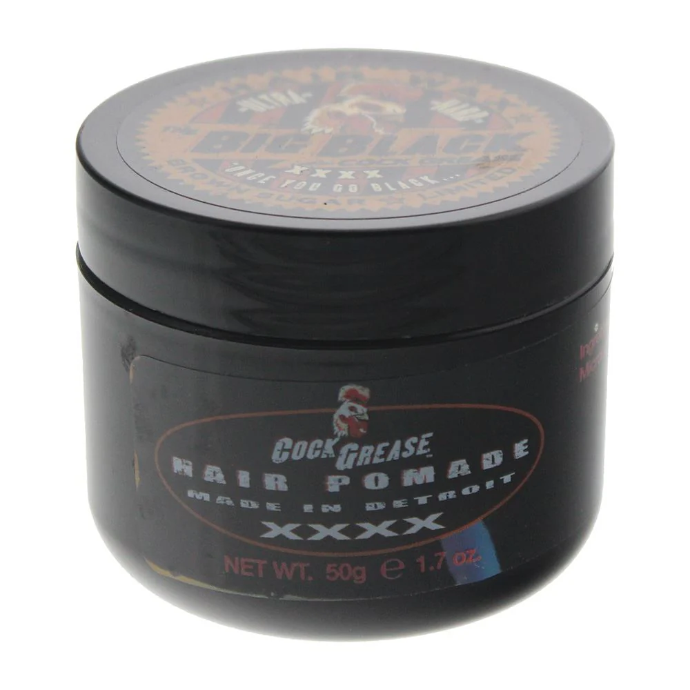 Cock Grease Ultra Hard The Big Black Pomade 50g Unisex