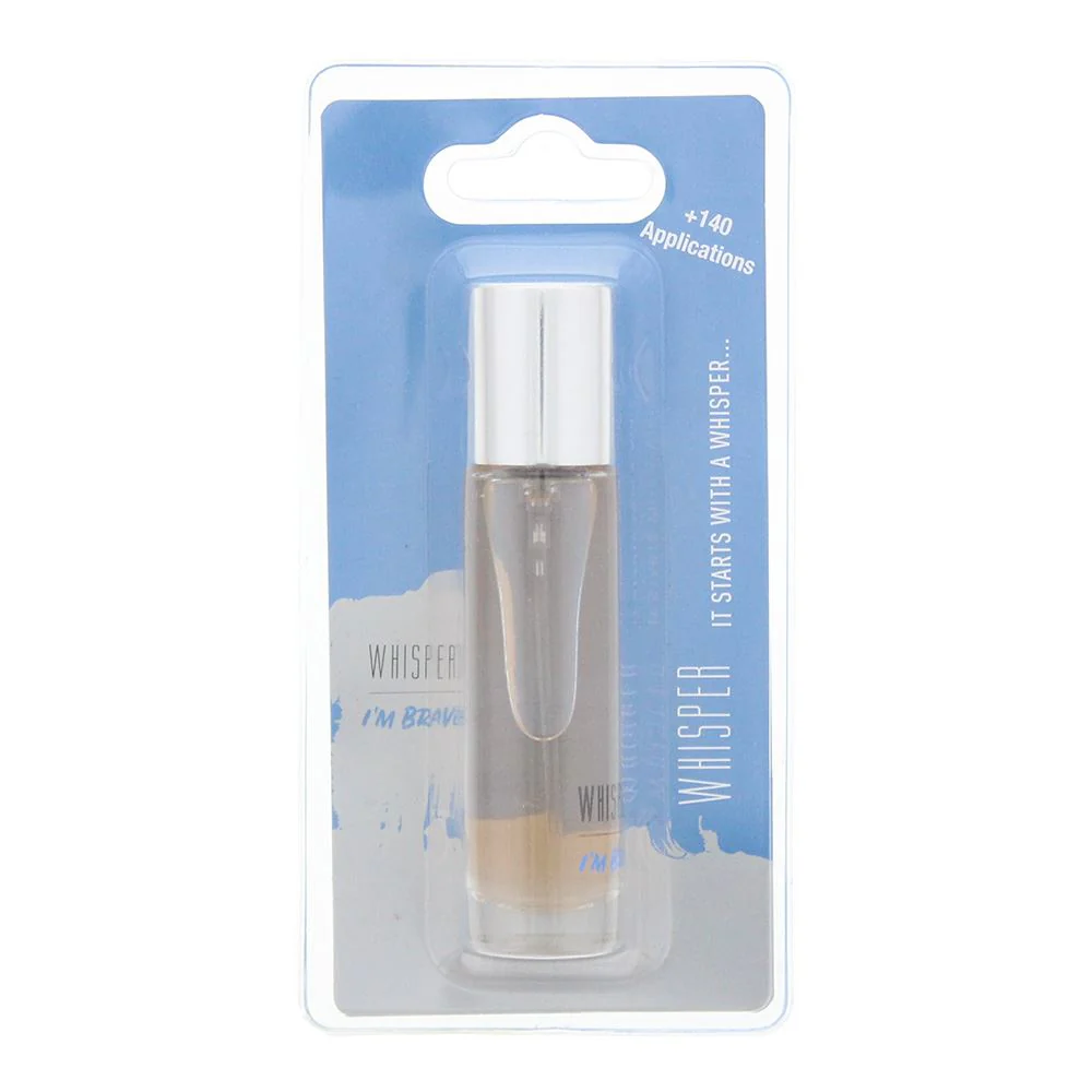 Coty Whisper I'am Brave Eau de Parfum 15ml Blister Pack Women Spray