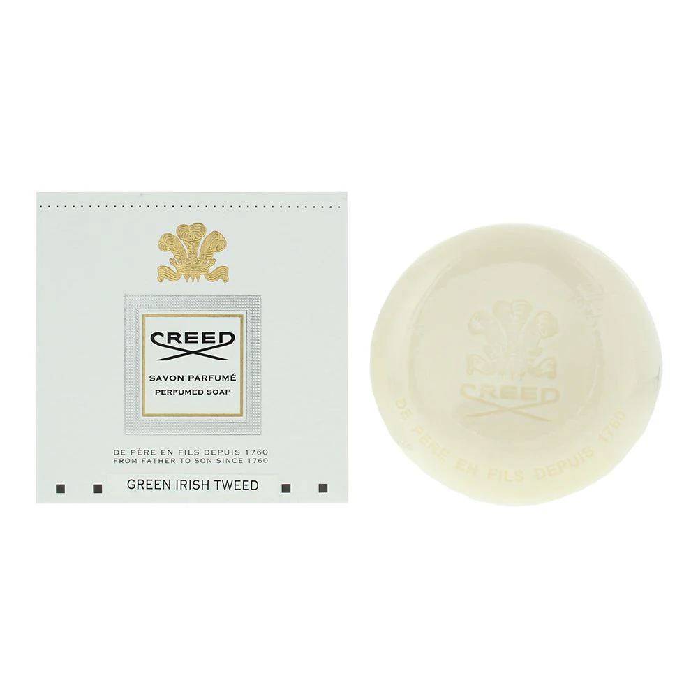 Creed Green Irish Tweed Soap Bar 150g For Unisex