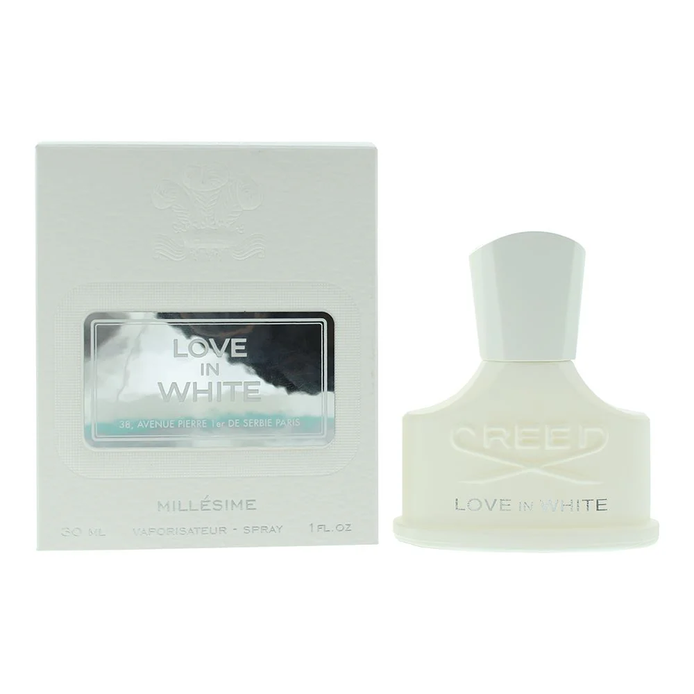 Creed Love In White Eau de Parfum 30ml Spray For Women Brand NEW Her Brand NEW