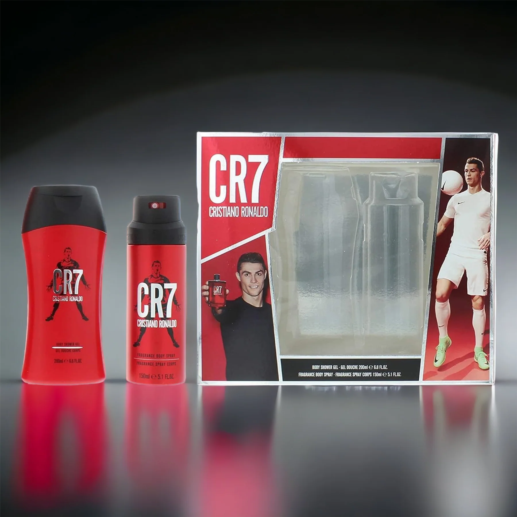 Cristiano Ronaldo Cr7 Shower Gel 200ml & Body Spray