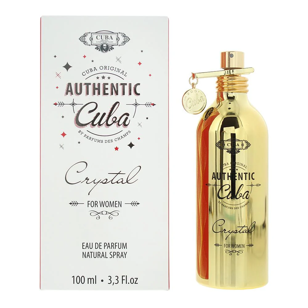 Cuba Authentic Crystal For Women Eau De Parfum 100ml For Women