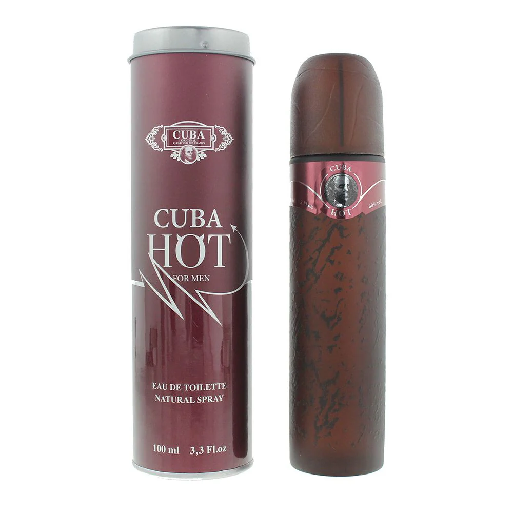 Cuba Hot For Men Eau De Toilette 100ml For Men