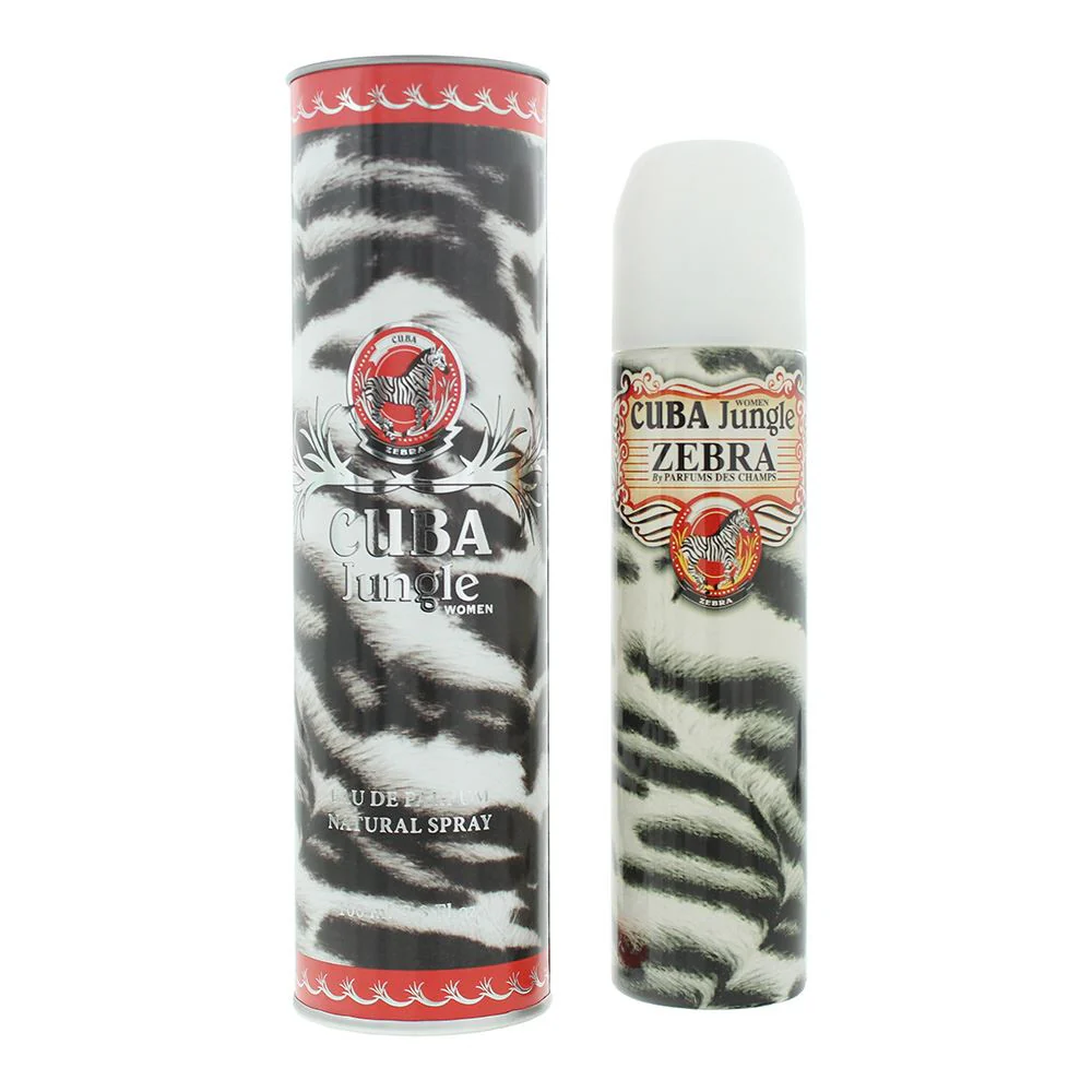 Cuba Jungle Zebra Eau De Parfum 100ml For Women
