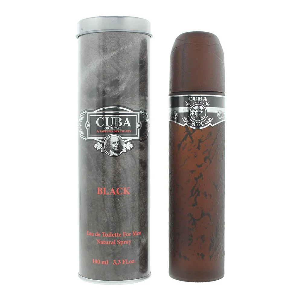 Cuba Paris Classic Black Eau De Toilette 100ml For Men