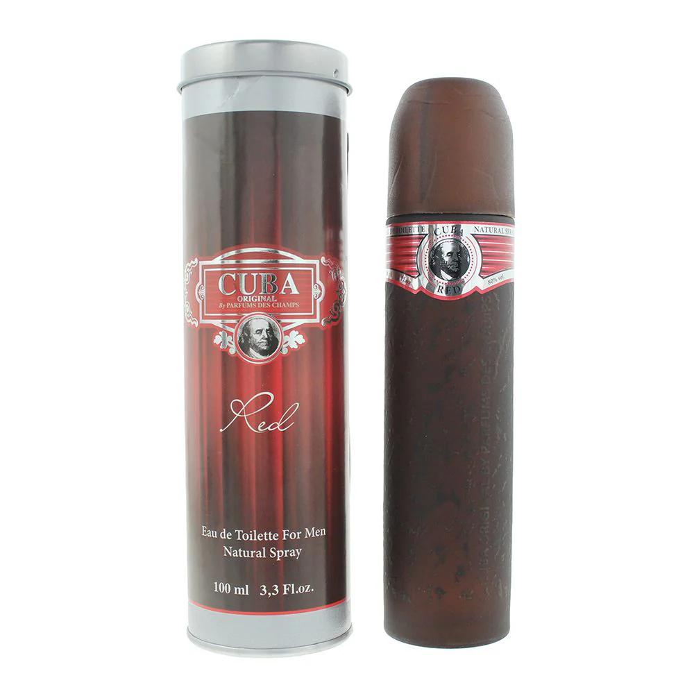 Cuba Paris Classic Red Eau De Toilette 100ml For Men