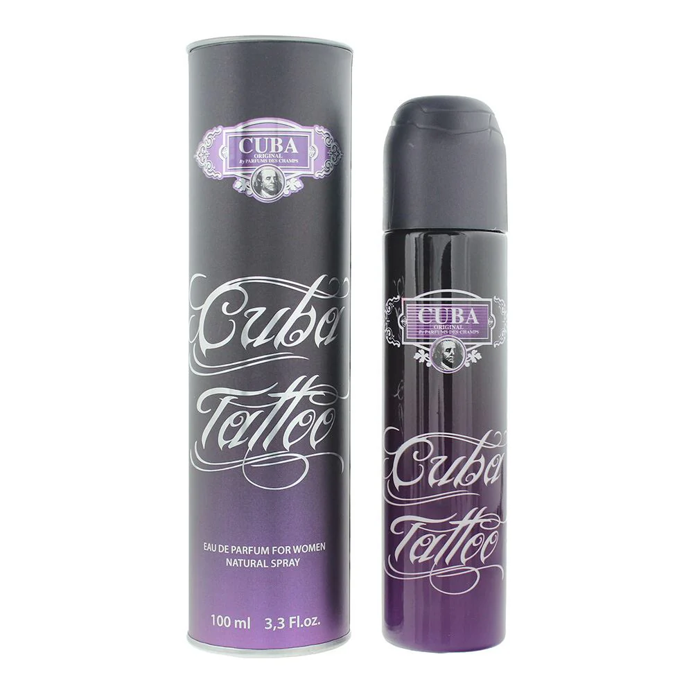 Cuba Tattoo For Women Eau De Parfum 100ml For Women