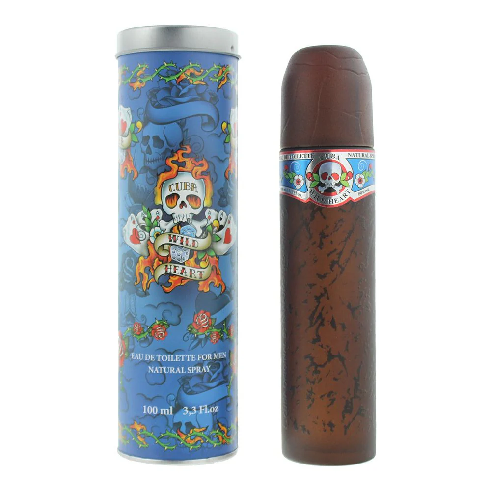 Cuba Wild Heart For Men Eau De Toilette 100ml For Men