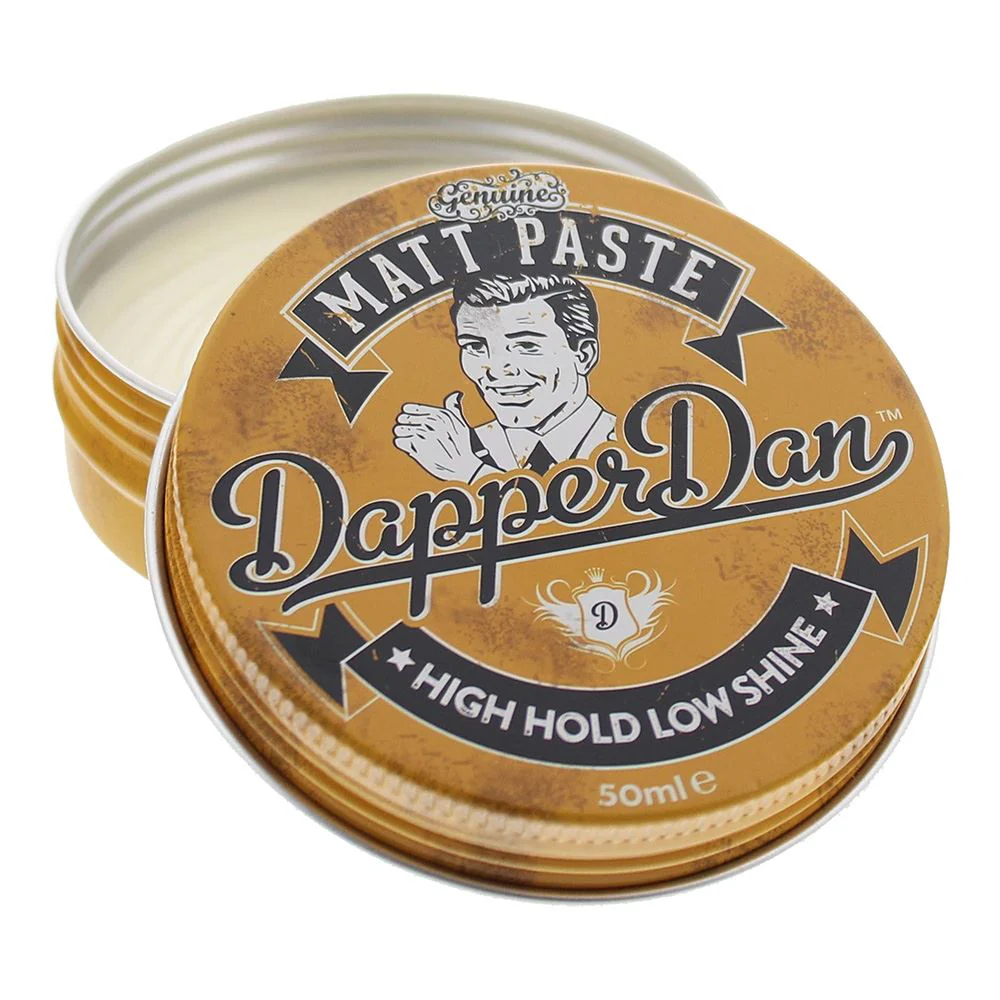 Dapper Dan High Hold Low Shine Matt Paste 50ml Men
