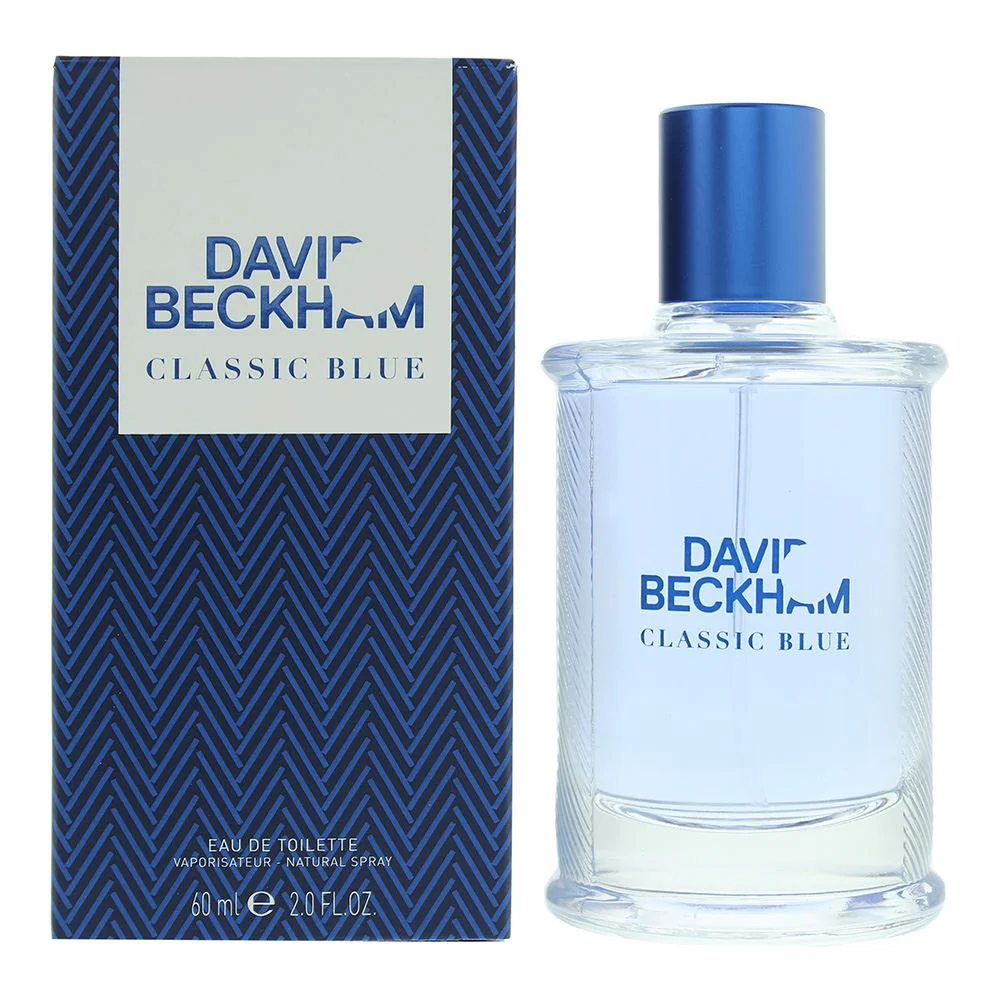 David Beckham Classic Blue Eau De Toilette 60ml Men Spray