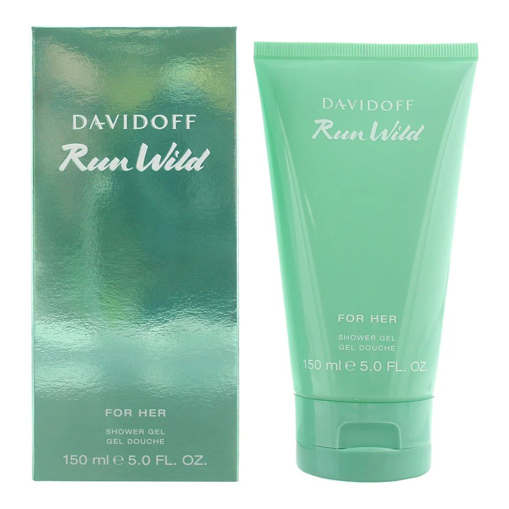 Davidoff Run Wild For Her Shower Gel 150ml Unisex