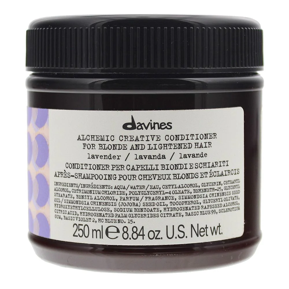 Davines Alchemic Lavender Creative Conditioner For Blonde & Lightened Hair 250ml