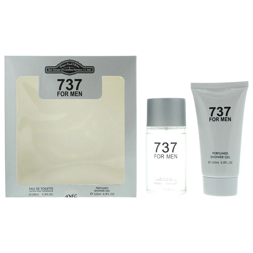 Designer French Collection 737 M EDT 100ml - Shower Gel 120ml Men