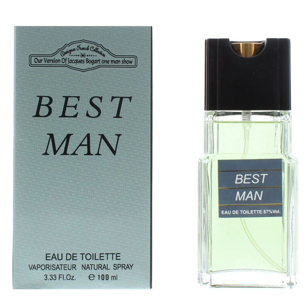 Designer French Collection Best Man Eau de Toilette 100ml Men Spray