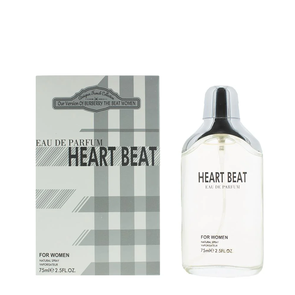 Designer French Collection Heartbeat For Women Eau de Parfum 75ml Spray