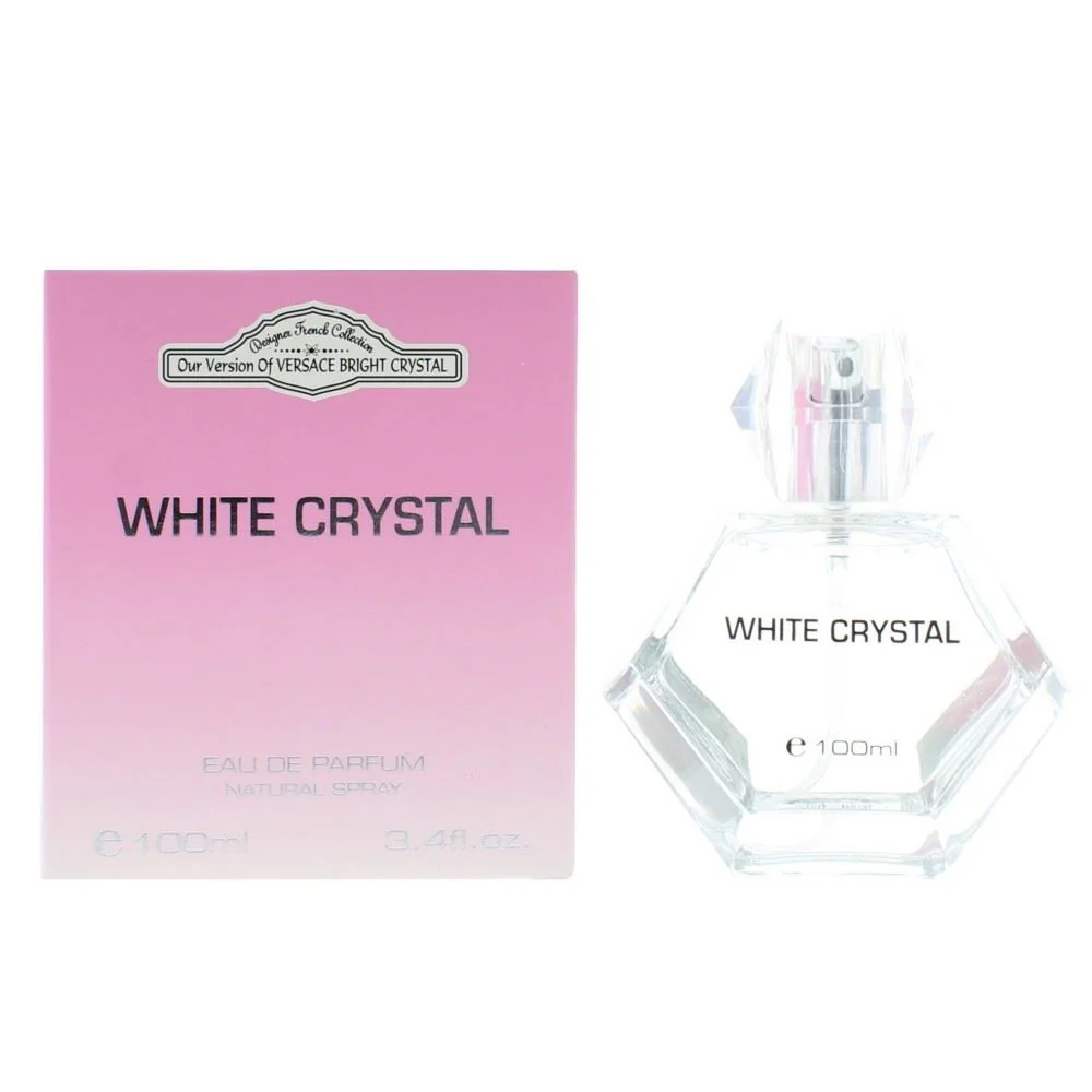 Designer French Collection White Crystal Eau de Parfum 100ml Women Spray