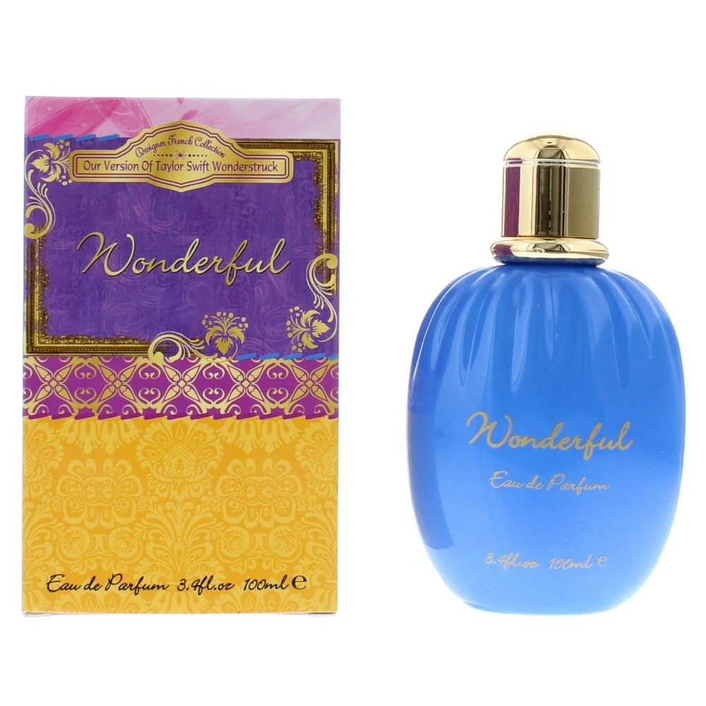 Designer French Collection Wonderful Eau de Parfum 100ml Women Spray