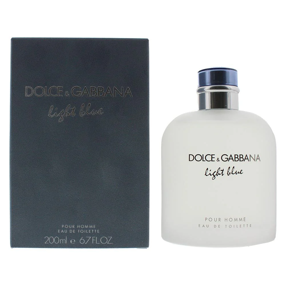 Dolce & Gabbana Light Blue Eau de Toilette 200ml Men Spray