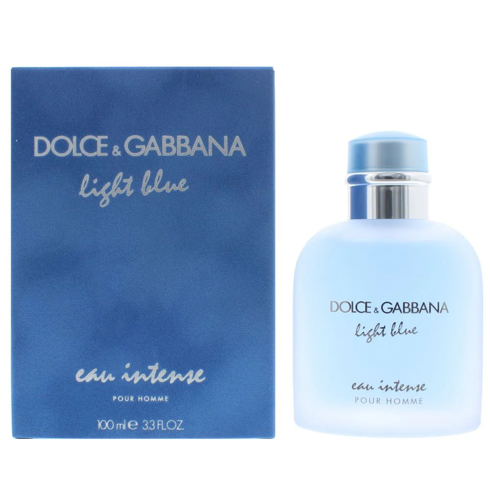Dolce & Gabbana Light Blue Eau Intense Pour Homme Eau de Parfum 100ml Men Spray - Image 2