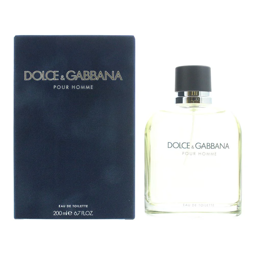 Dolce & Gabbana Pour Homme Eau de Toilette 200ml Men Spray