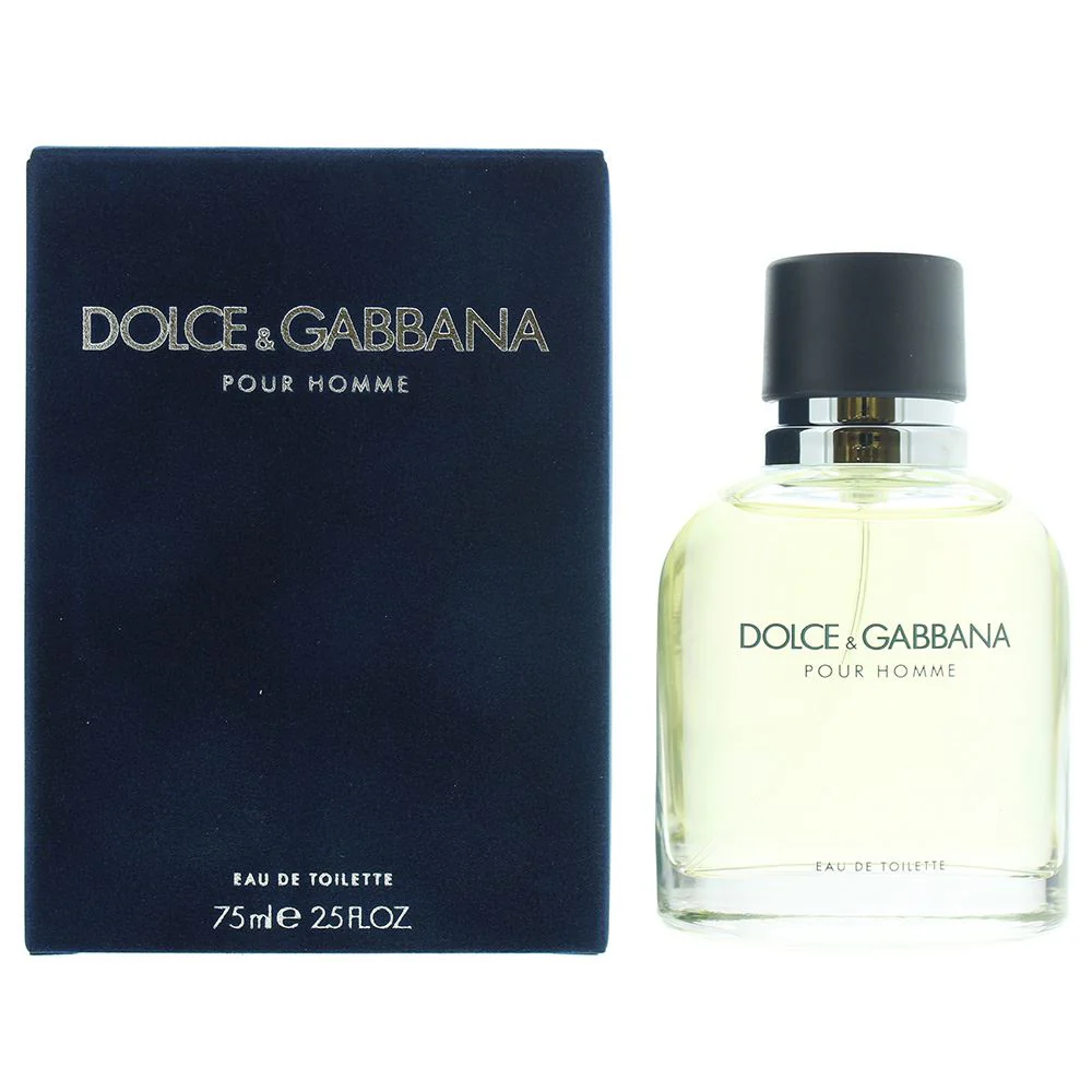 Dolce & Gabbana Pour Homme Eau de Toilette 75ml Men Spray