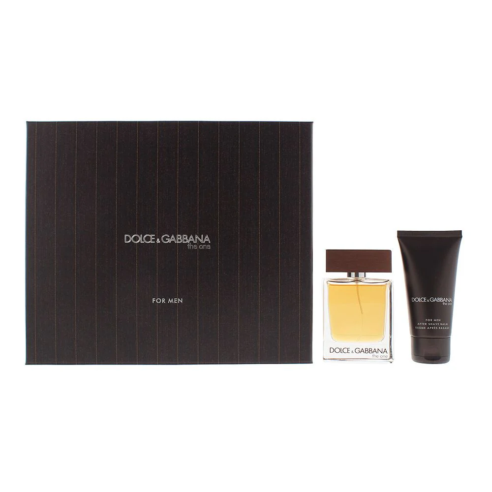 Dolce & Gabbana The One For Men 2 Pcs Gift Set:EDT 50ml - Aftershave Balm 50ml