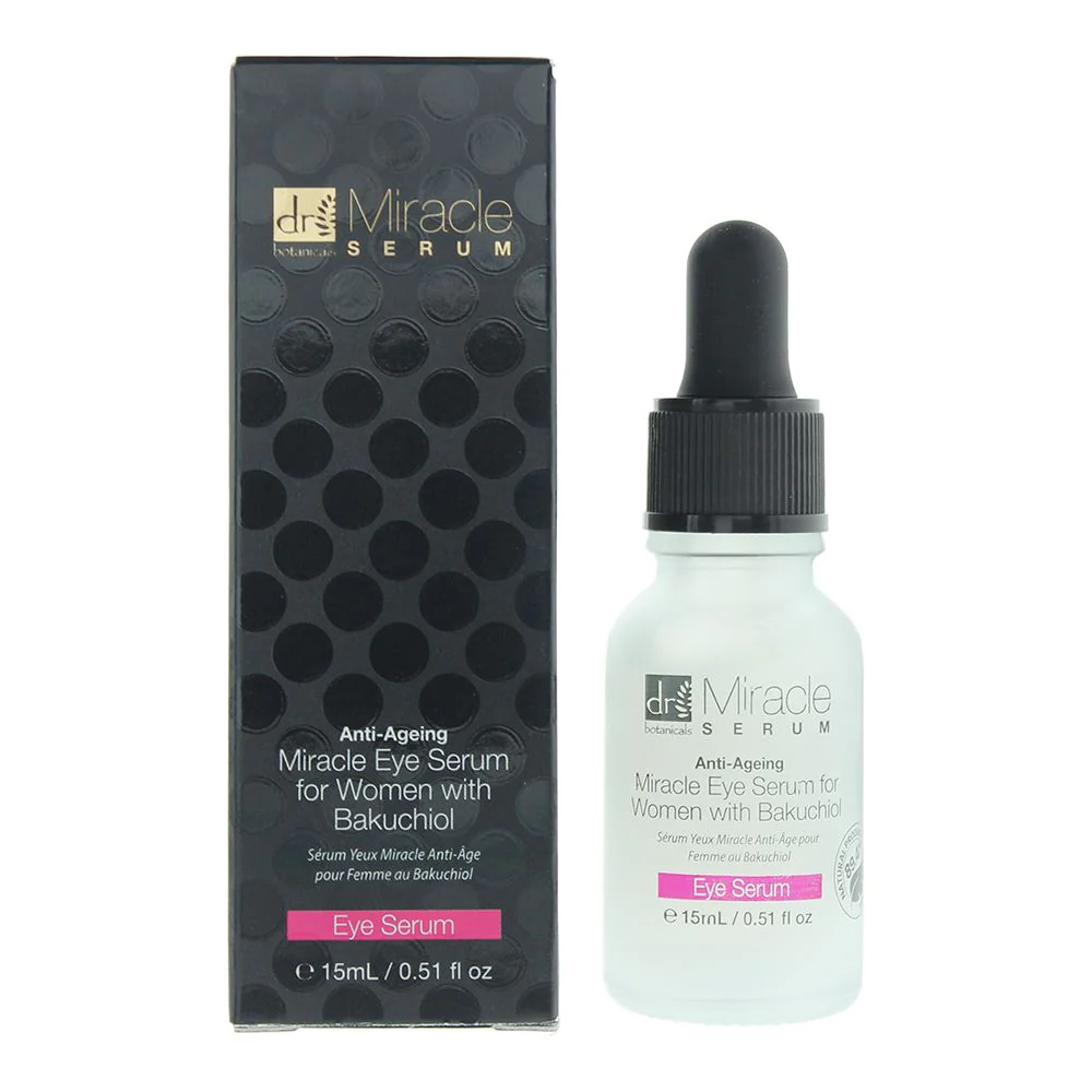 Dr Botanicals Anti-Ageing Miracle Eye Serum For Women With Bakuchiol 15ml Women