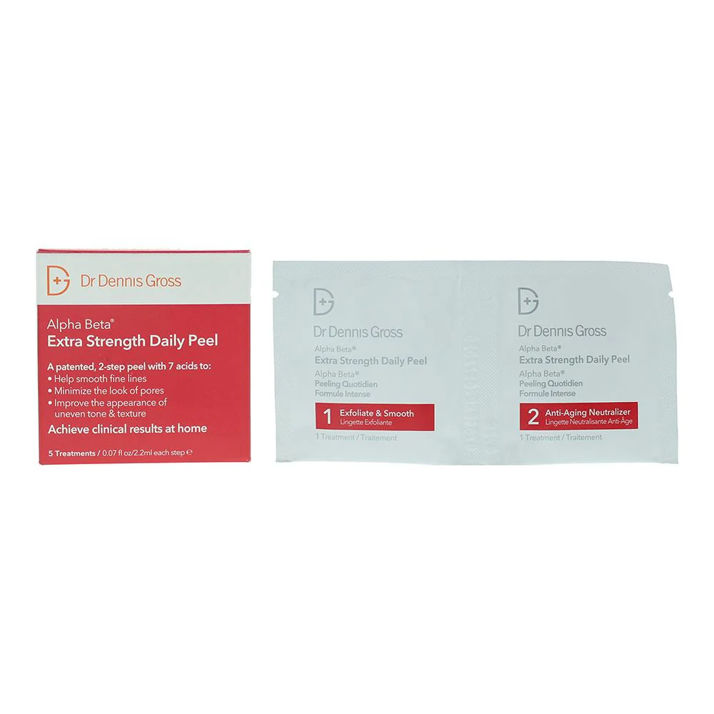 Dr Dennis Gross Alpha Beta Extra Strength 2-Step Daily Peel Treatments