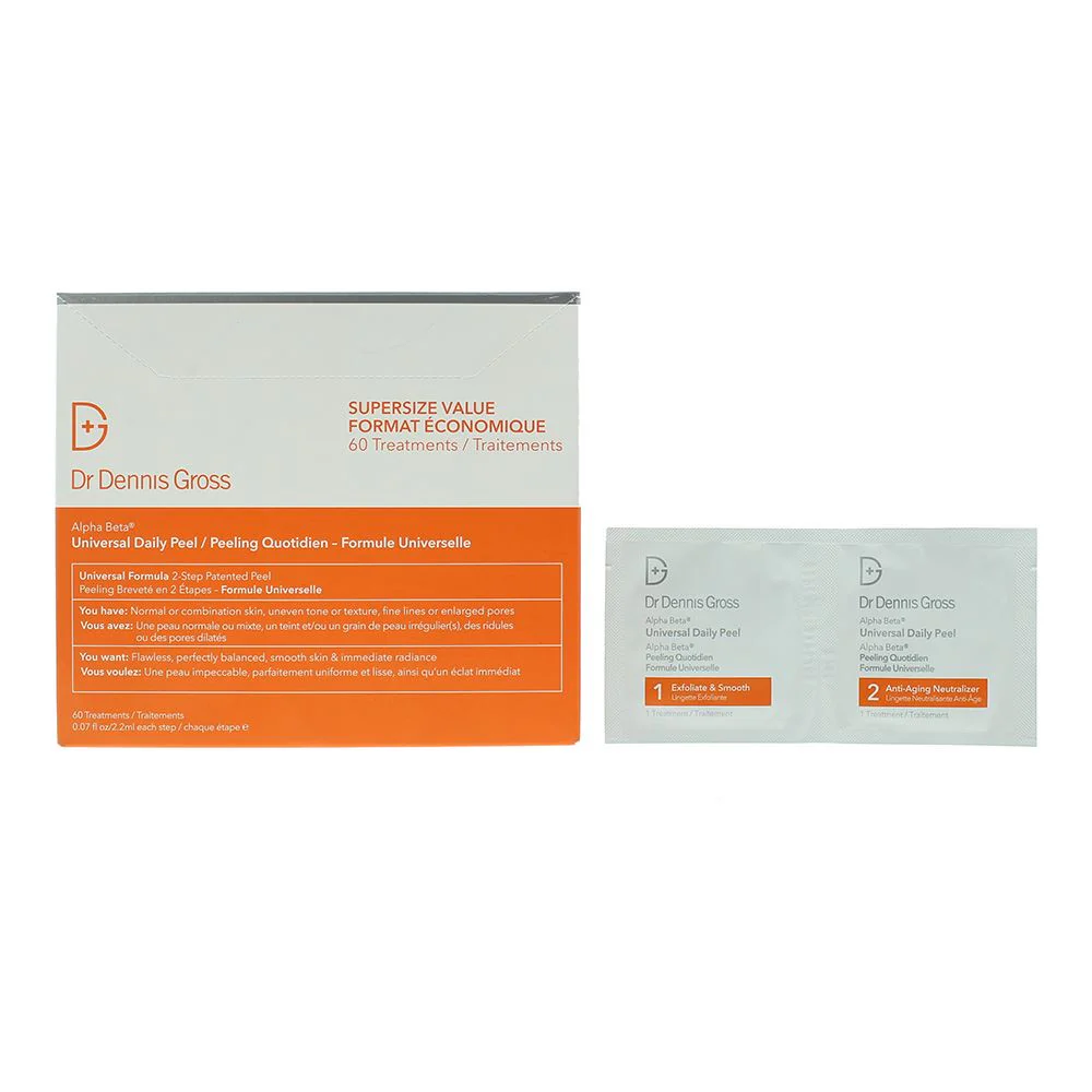 Dr Dennis Gross Alpha Beta Universal 2-Step Daily Peel Treatments