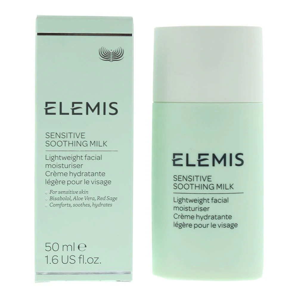 Elemis Sensitive Soothing Milk Lightweight Facial Moisturiser 50ml For Unisex