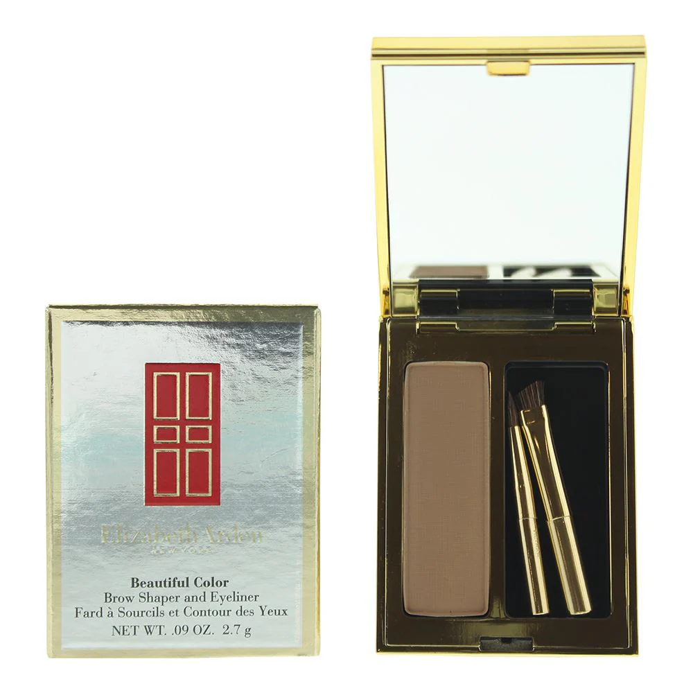Elizabeth Arden 01 Soft Blonde Colour Brow Shaper And Eyeliner 2.7g For Women