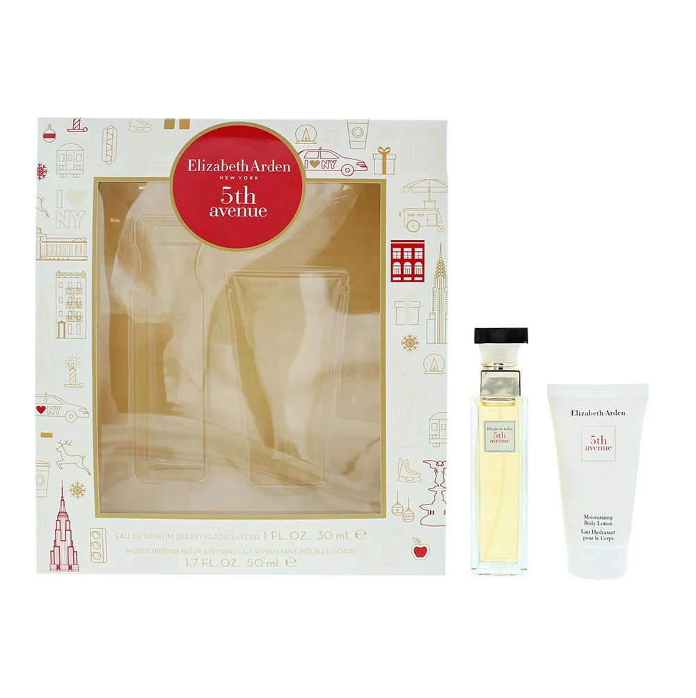 Elizabeth Arden 5Th Avenue Gift Set: EDP 30ml - Body Lotion 50ml Women Spray