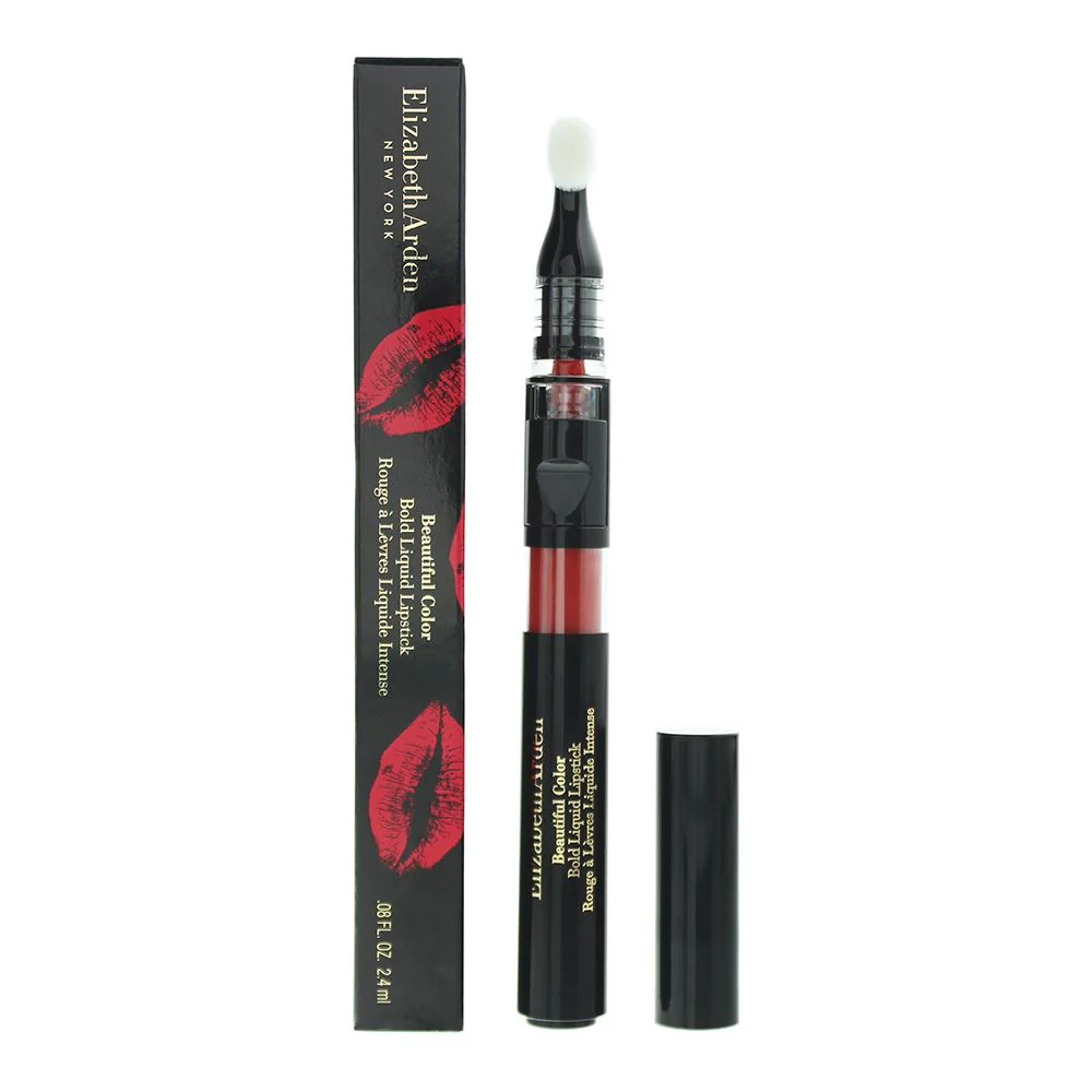 Elizabeth Arden Beautiful Bold 07 Fearless Red Liquid Lipstick 2.4ml For Women
