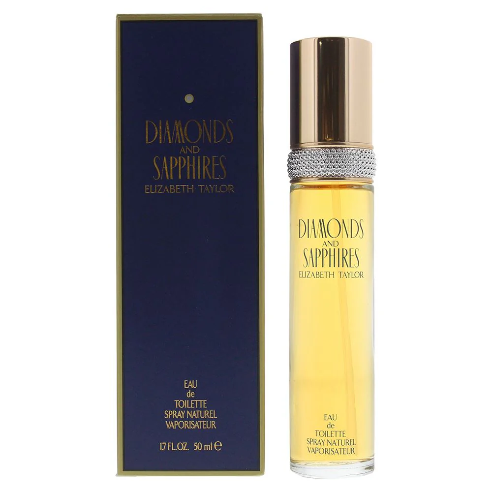 Elizabeth Taylor Diamonds And Sapphires Eau de Toilette 50ml Women Spray