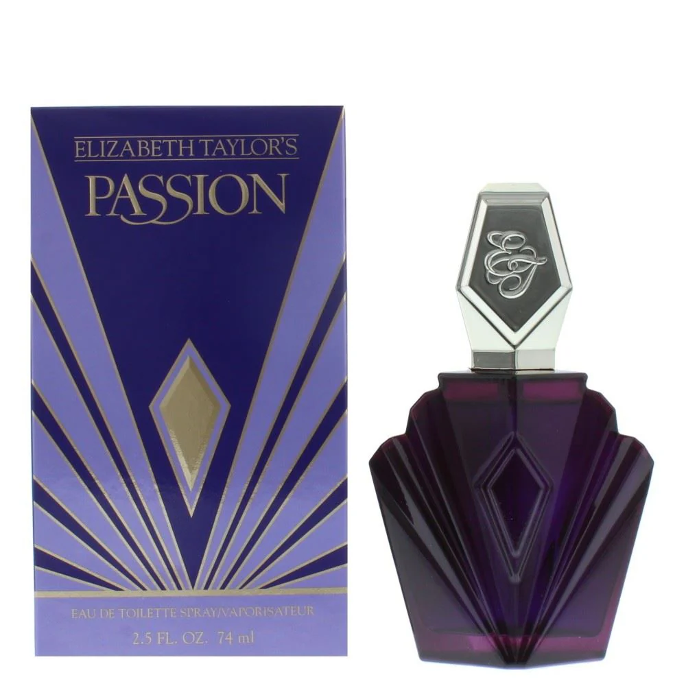 Elizabeth Taylor Passion Eau de Toilette 74ml Women Spray