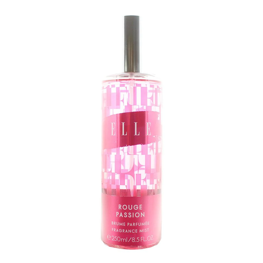 Elle Rouge Passion Fragrance Mist 250ml Women