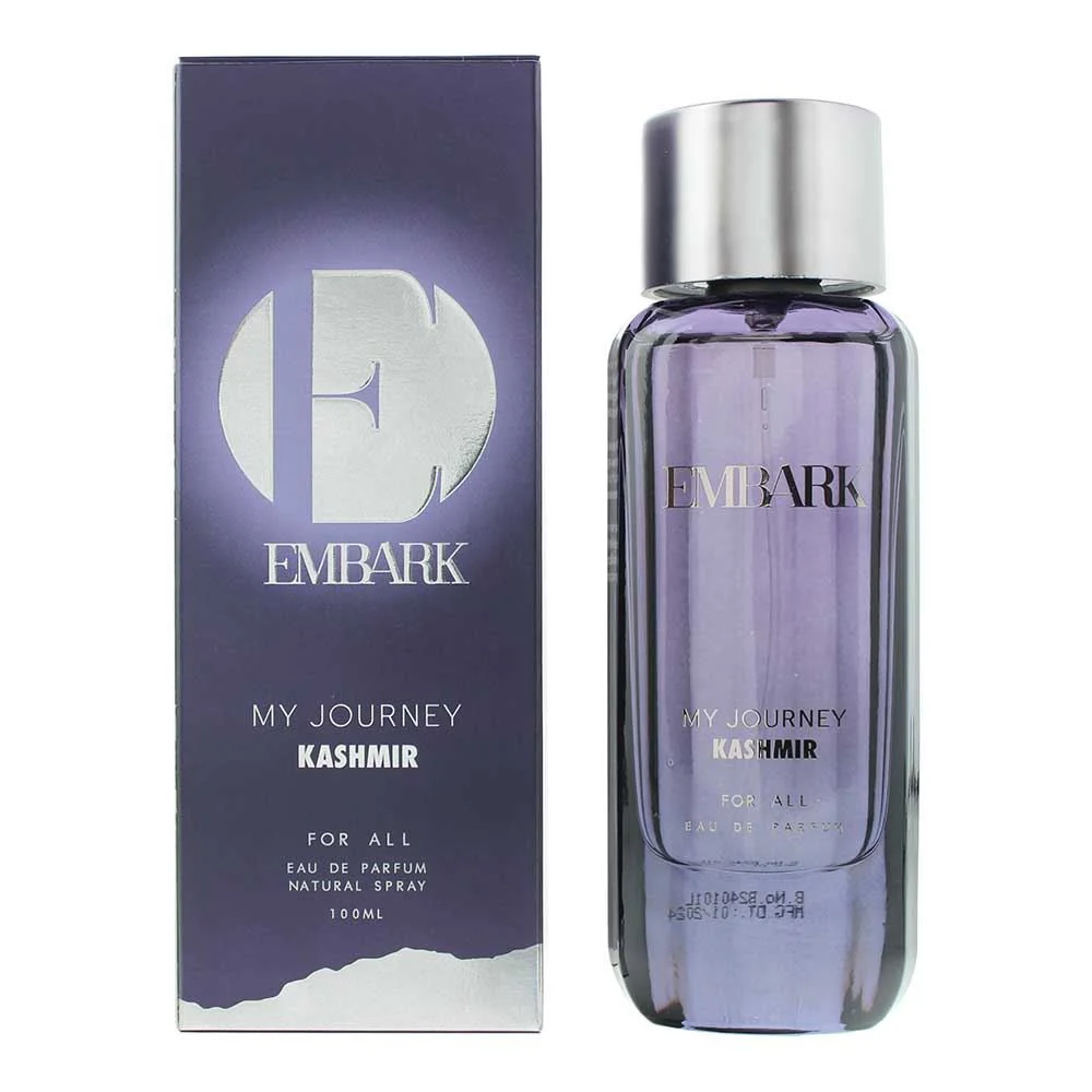 Embark My Journey Kashmir Eau de Parfum 100ml Spray For Unisex