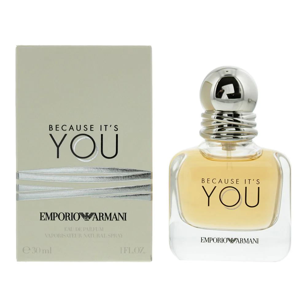 Emporio Armani Because It's You Eau de Parfum 30ml Women Spray