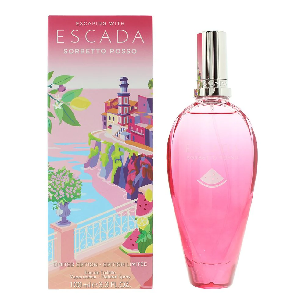 Escada Sorbetto Rosso Limited Edition Eau De Toilette 100ml Women Spray