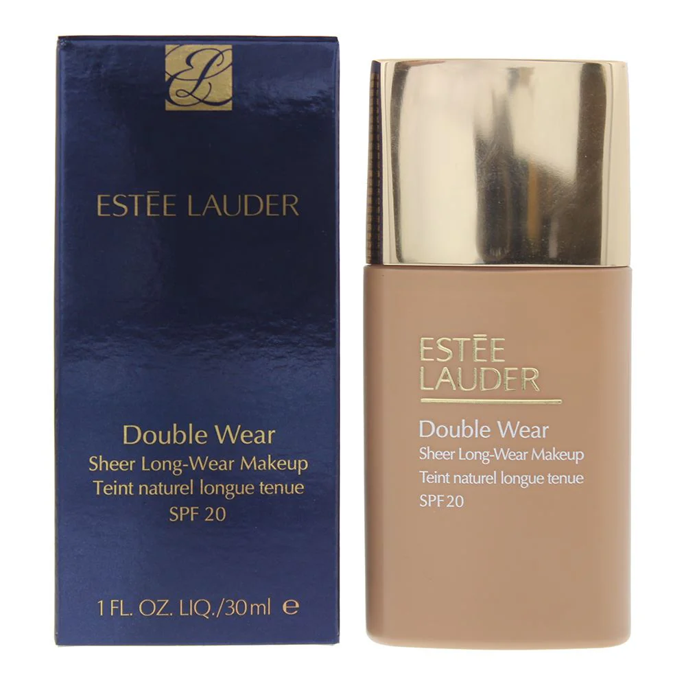 Estee Lauder Double Wear Sheer Long Wear Spf 20 4N1 Shell Beige Foundation 30ml