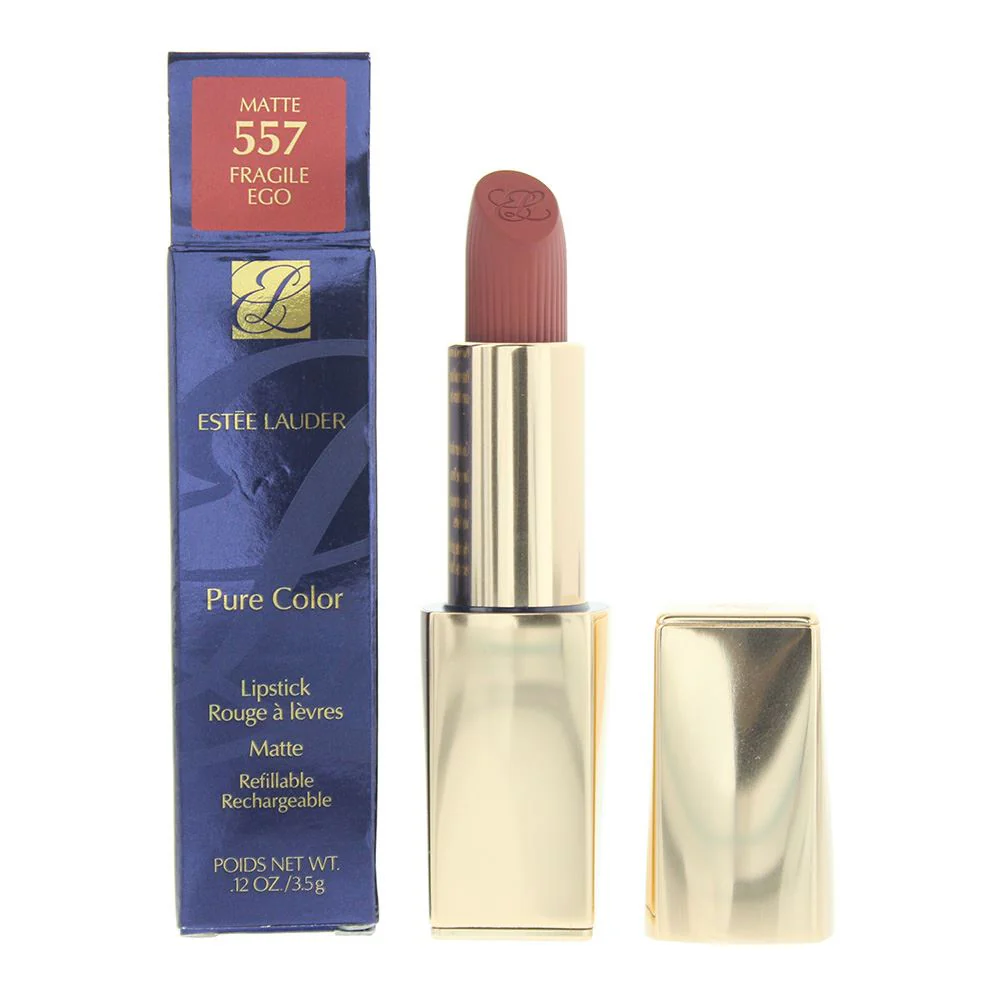Estée Lauder Pure Color Matte 557 Fragile Ego Lipstick 3.5g For Women