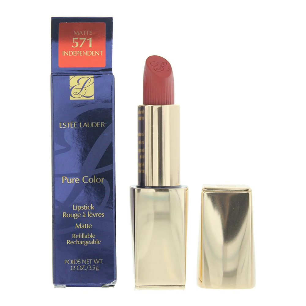 Estée Lauder Pure Color Matte 571 Independent Lipstick 3.5g For Women