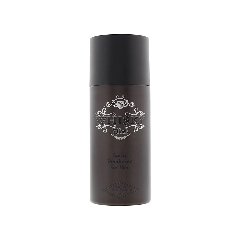 Evaflor Whisky Black Deodorant Spray 150ml For Men