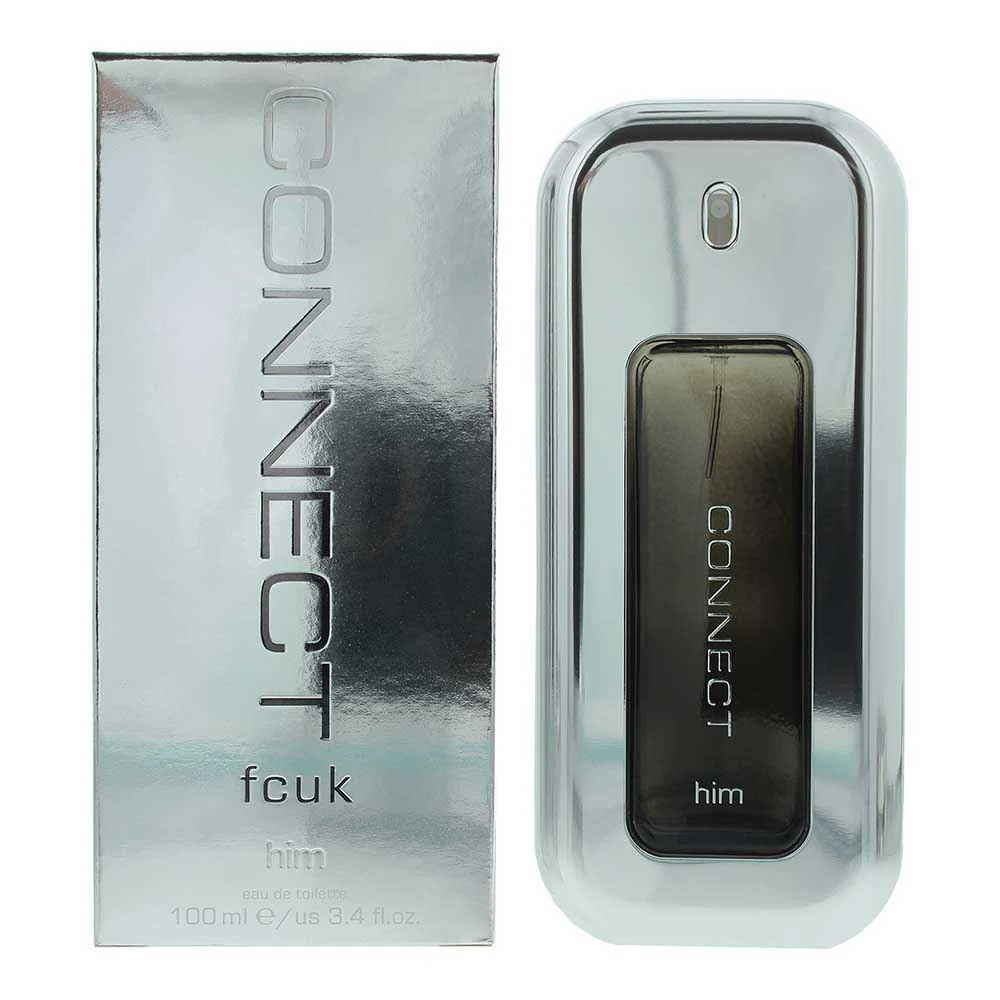 FCUK Connect Eau de Toilette 100ml Men Spray