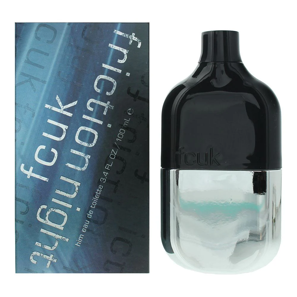 Fcuk Friction Night Him Eau De Toilette 100ml Men Spray