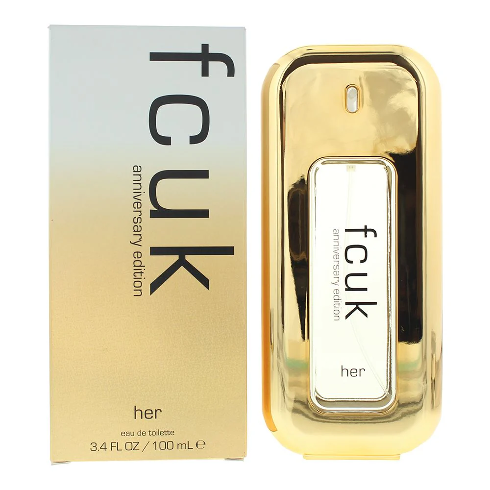 FCUK Her Anniversary Edition Eau de Toilette 100ml Women Spray